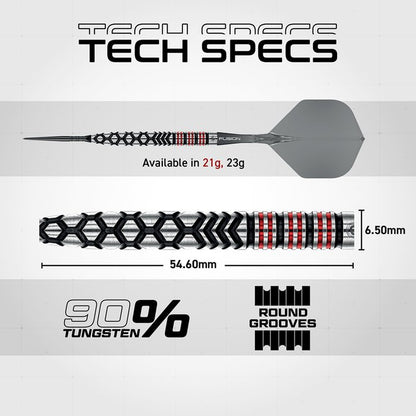 Winmau Fornax Tapered Switch Point 90% - Steel Tip Darts