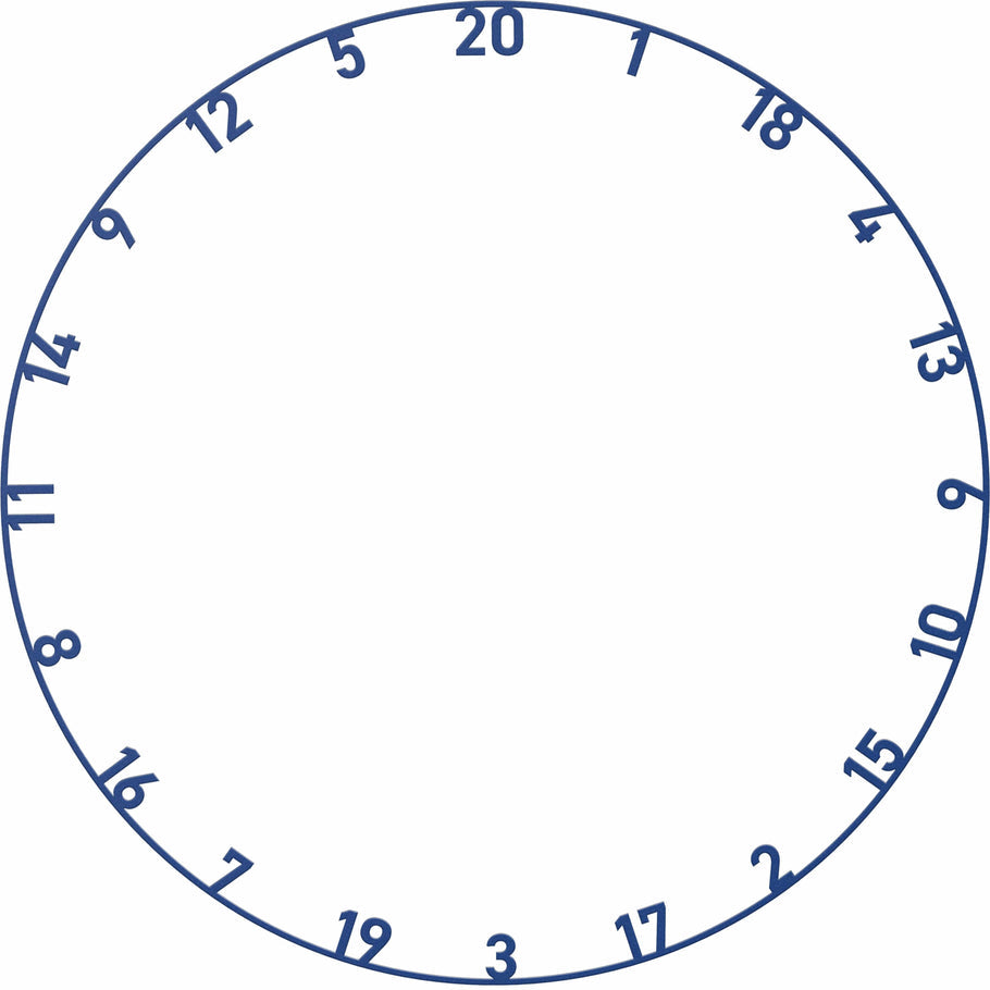 Bulls Number Ring - Coloured - Individual ring