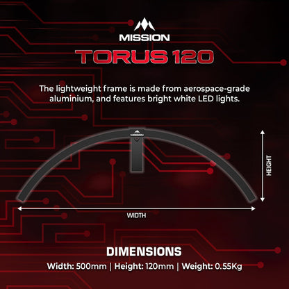 Mission Torus 120°
Lighting System - Bright White LED