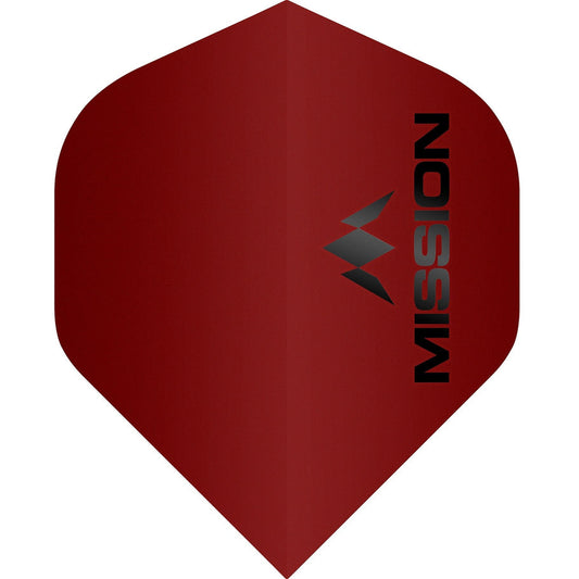 Mission Logo Dart Flights
100 Micron - No2 - Std - Matt Red