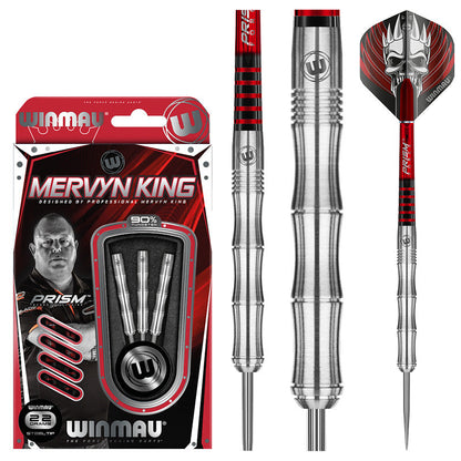 Winmau Mervyn King 90% Tungsten Steel Tip Darts