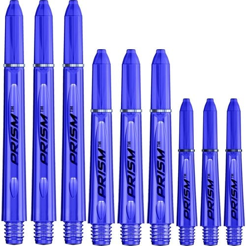 Winmau Prism Shaft Blue Dart Shafts. Extra short