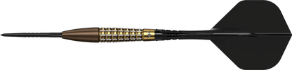Mission Rhodon Darts
Steel Tip - 95% Tungsten - Bronze & Gold PVD