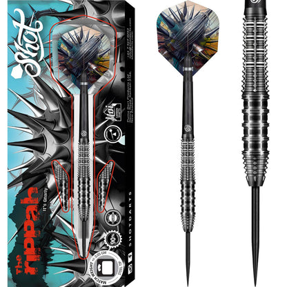 Shot Gnarly Darts
Steel Tip - 90% Tungsten - Rippah