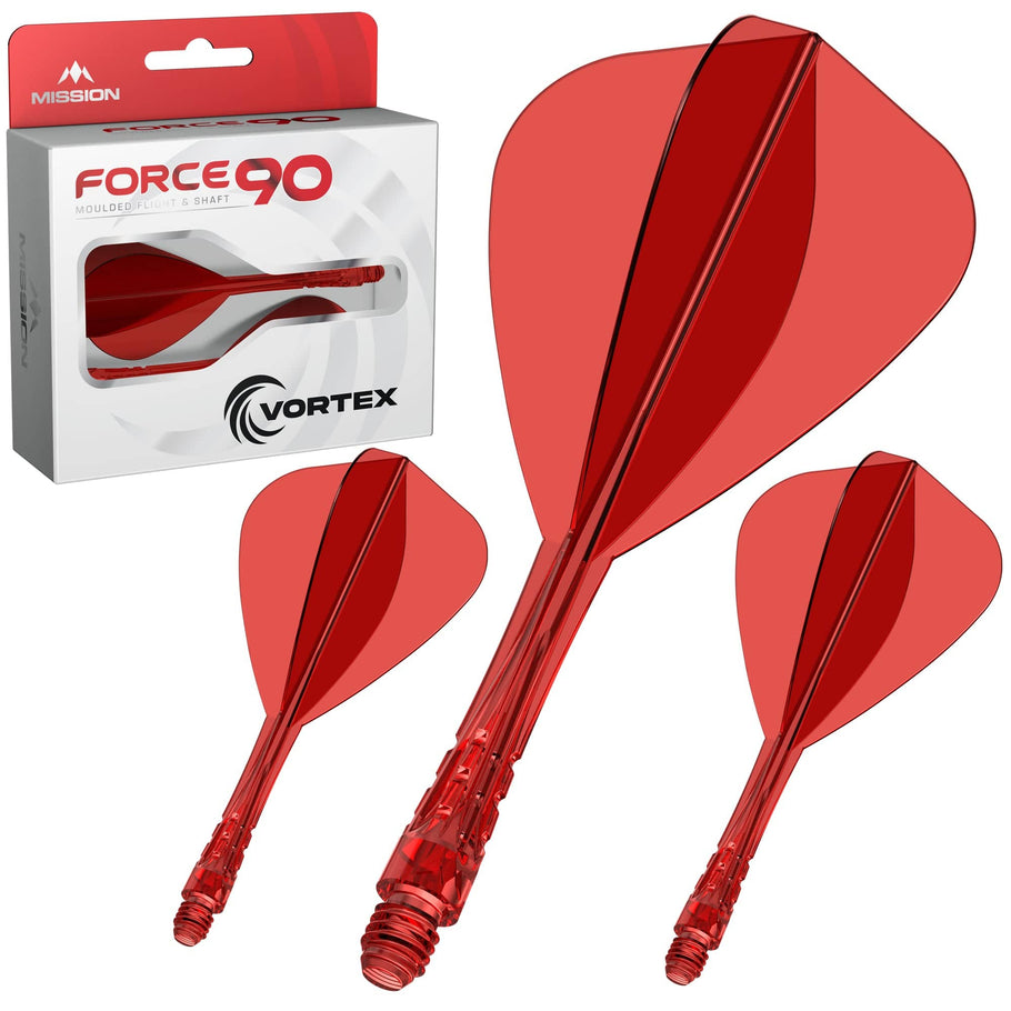 Mission Force 90 Vortex
Moulded Flight & Shaft - Kite