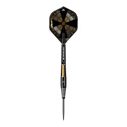 Mission Crypt Darts - Steel Tip - M2 - Black & Gold