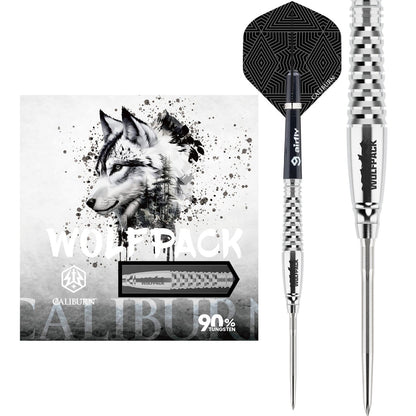 Caliburn Wolfpack Darts
Steel Tip - 90% Tungsten - W8 - 18g