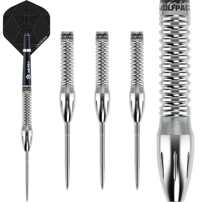 Caliburn Wolfpack Darts
Steel Tip - 90% Tungsten - W4 - 20g