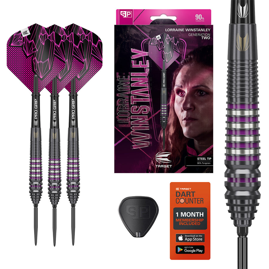 Target Lorraine Winstanley G2 90% Tungsten SP Steel Tip Darts