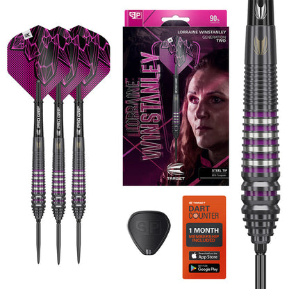 Target Lorraine Winstanley G2 90% Tungsten SP Steel Tip Darts