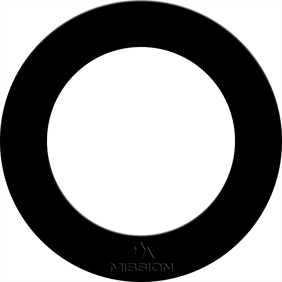 Mission Dartboard Surround - Heavy Duty - Embossed Logo