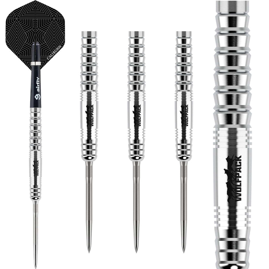 Caliburn Wolfpack Darts
Steel Tip - 90% Tungsten - W6 - 22g