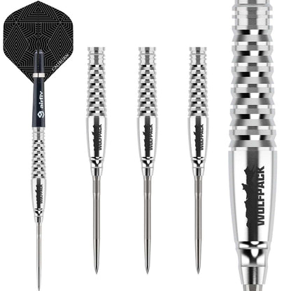 Caliburn Wolfpack Darts
Steel Tip - 90% Tungsten - W8 - 18g