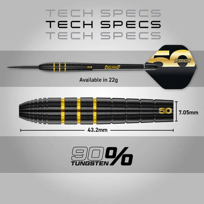 Red Dragon Luke Humphries 50 Year Limited Edition Player Box