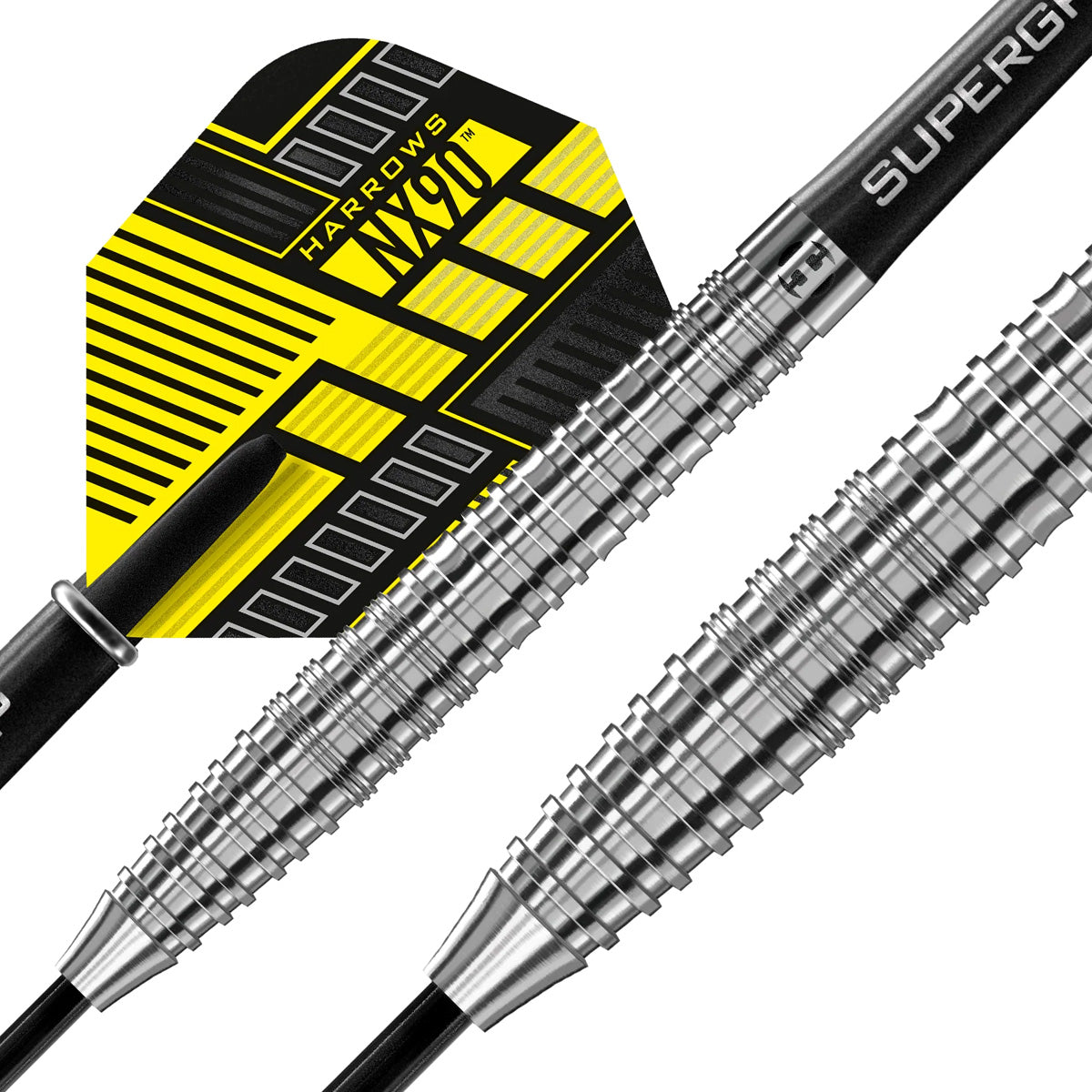 Harrows NX90 Darts - Steel Tip - Ringed
