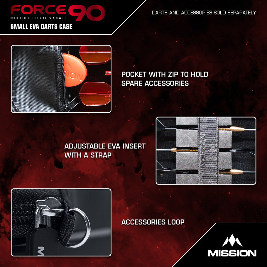 Mission Force 90 Dart Case
EVA Moulded Wallet - Slim