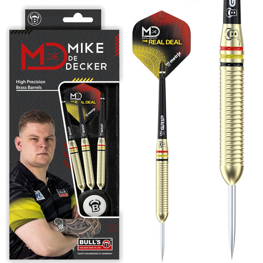BULL'S Mike de Decker Darts
Steel Tip - Brass - 20g