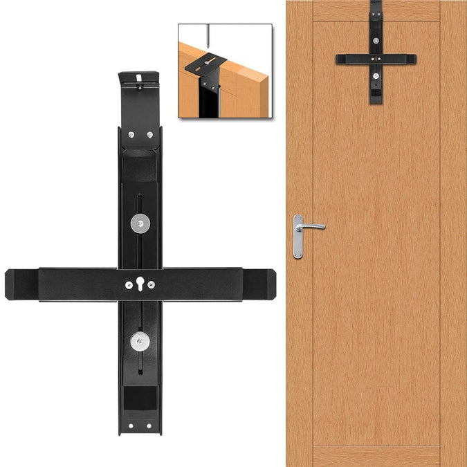 Portable Door Hanger Pro
with Wall Bracket Pro - System - Black