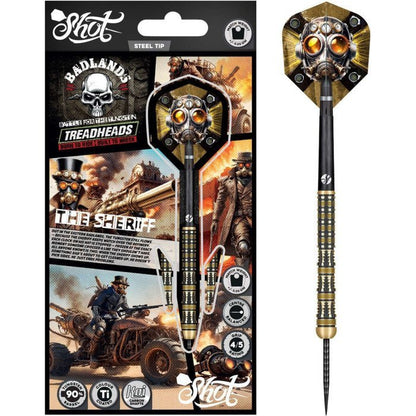 Shot Badlands The Sheriff 90% Steel Tip Darts