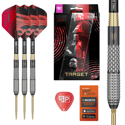 Target Stephen Bunting G5 Void 95% Tungsten SP Steel Tip Darts
