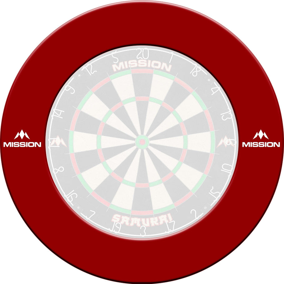 Mission Dartboard Surround - Pro - Heavy Duty - with Logo