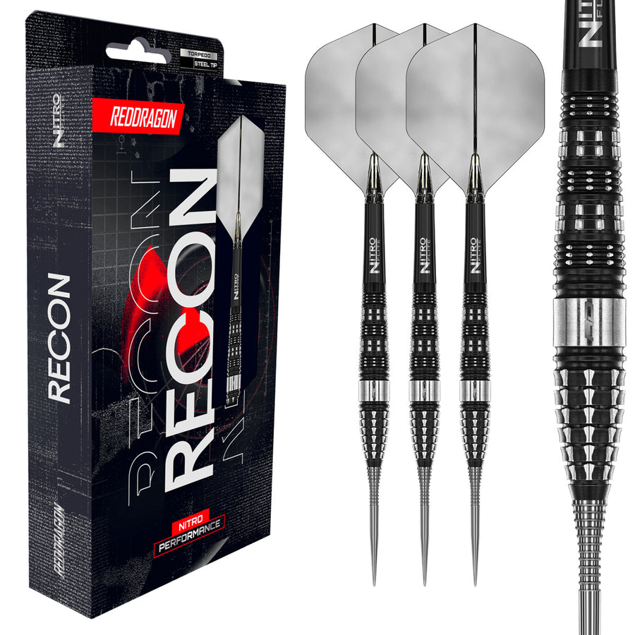 Red Dragon Recon Torpedo 90% Tungsten Steel Tip Darts