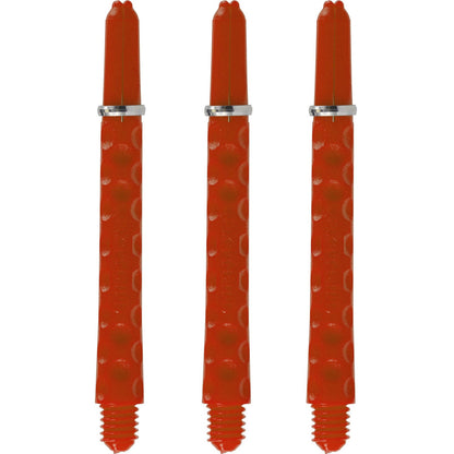 Harrows Dimplex Shafts
Dart Stems - with Rings - Fire Red
