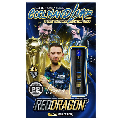 Red Dragon Luke Humphries TX4 Avenger 90% - Steel Tip Darts