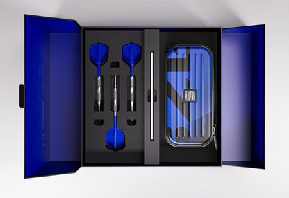 975 Ultra Marine 02 97.5% Tungsten Swiss Point Steel Tip Darts by Target