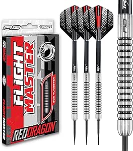 Flightmaster Fury 1 80% Tungsten Steel Tip Darts by Red Dragon