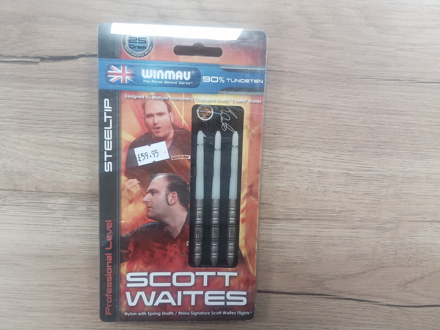 Scott Waites Penetrators darts ( 2013 worlds & 2010 grand slam winning darts )