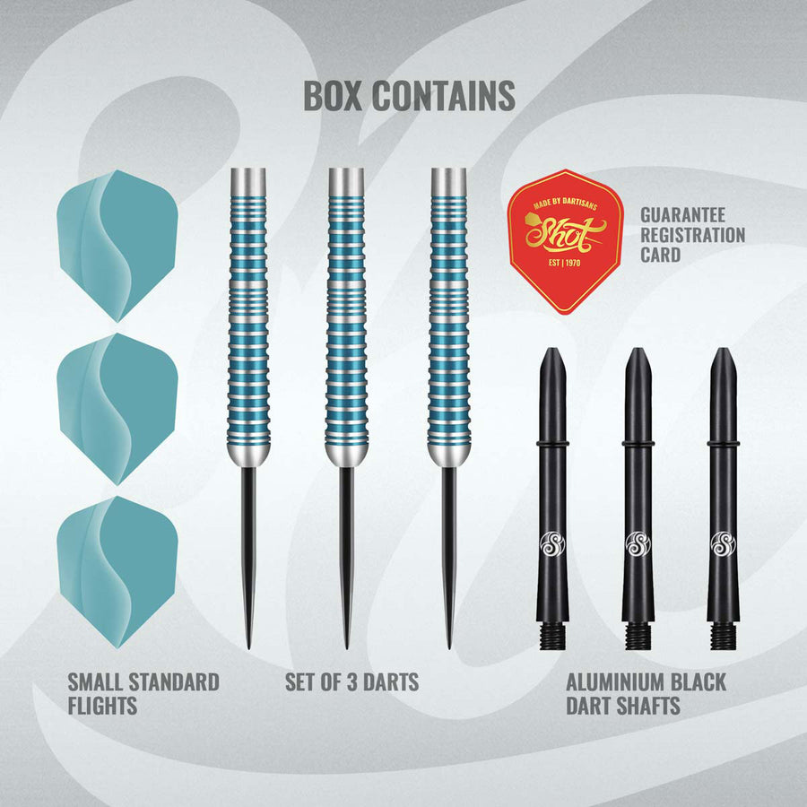 Zen Jutsu V2 80% Tungsten Steel Tip Darts by Shot