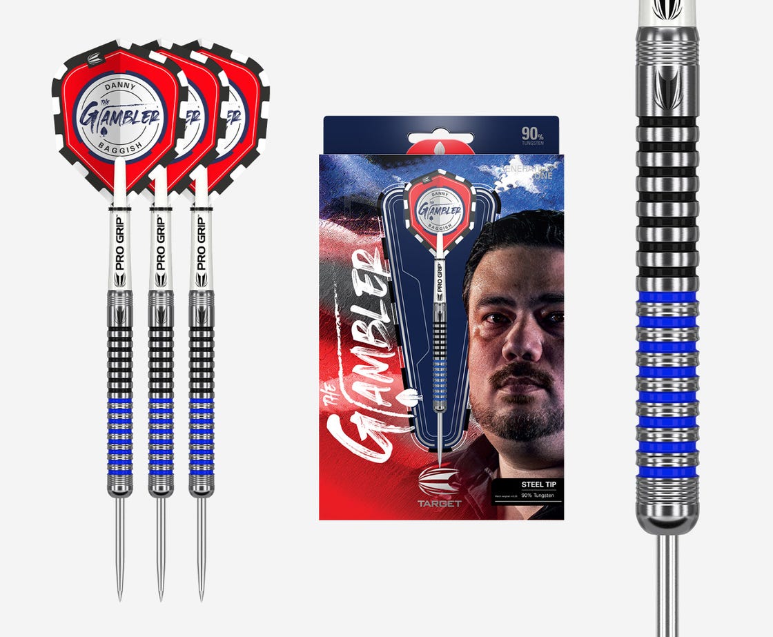 Target Darts Danny Baggish 90% Tungsten Steel Tip Darts