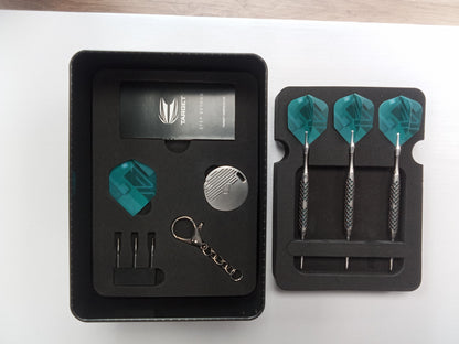 Rove 01 90% Tungsten SP Steel Tip Darts by Target 24g ( USED )