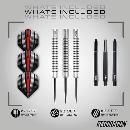 Flightmaster Fury 1 80% Tungsten Steel Tip Darts by Red Dragon