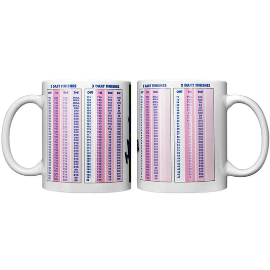 Darts Mug - 11oz - Finishing - Eats, Sleeps, Breathes Darts