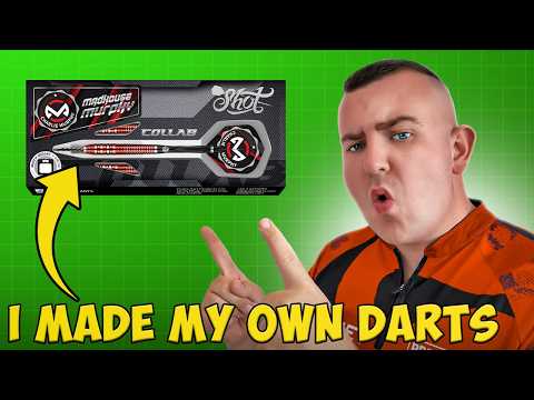 Shot Collab Pro Series Charlie Murphy 90% Tungsten Steel Tip Darts