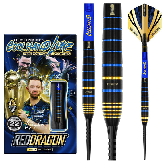 Red Dragon Luke Humphries TX4 Avenger 90% - Steel Tip Darts