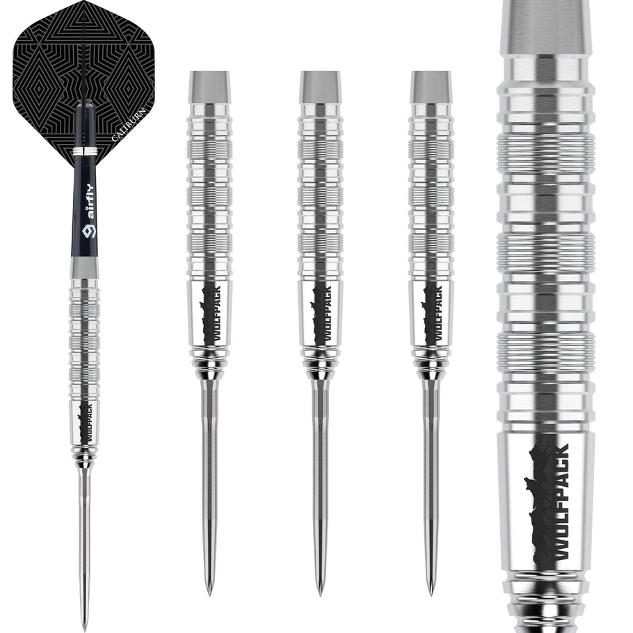 Caliburn Wolfpack Darts
Steel Tip - 90% Tungsten - W7 - 21g
