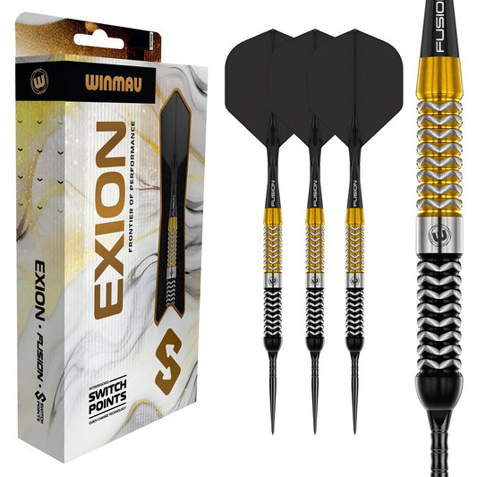 Winmau Exion Parallel Switch Point 90% - Steel Tip Darts