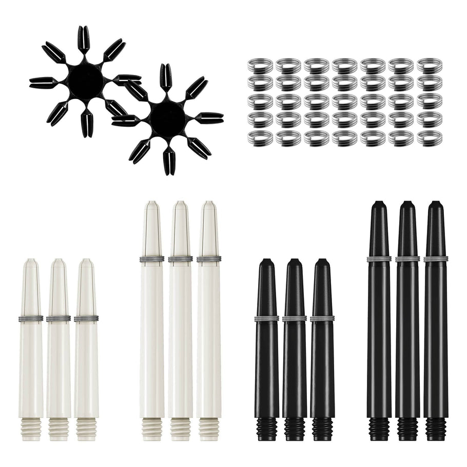 Mission Darts Accessory Kit 90 Piece
Flights, Shafts - Steel Tip
