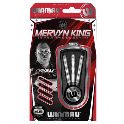 Winmau Mervyn King 90% Tungsten Steel Tip Darts