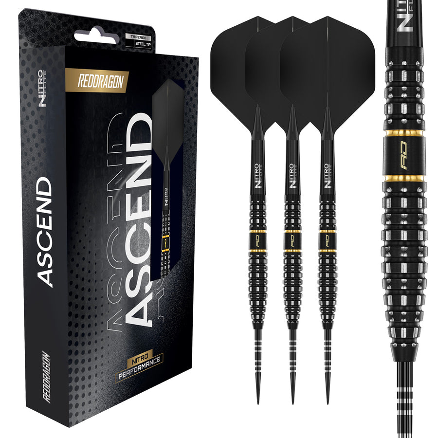 Red Dragon Ascend Torpedo 90% Tungsten Steel Tip Darts