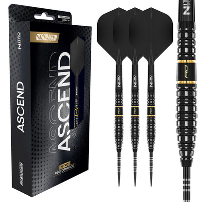 Red Dragon Ascend Torpedo 90% Tungsten Steel Tip Darts