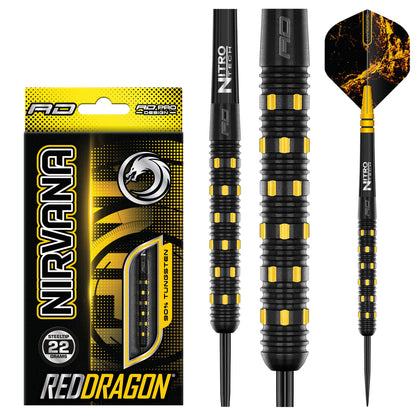 Nirvana 90% Tungsten Steel Tip Darts by Red Dragon