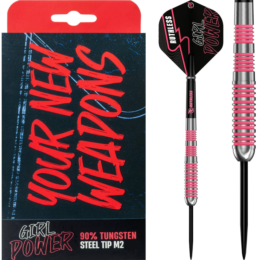 Ruthless Red Falcon Darts
Steel Tip Tungsten - Red
