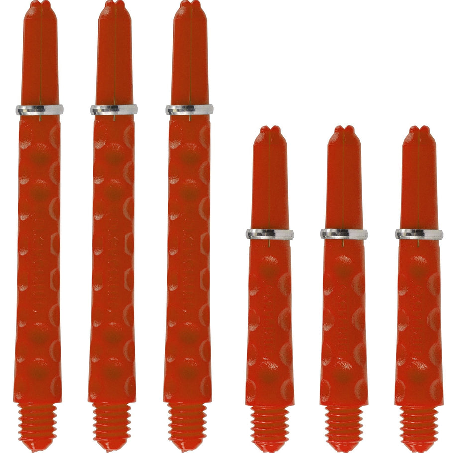 Harrows Dimplex Shafts
Dart Stems - with Rings - Fire Red