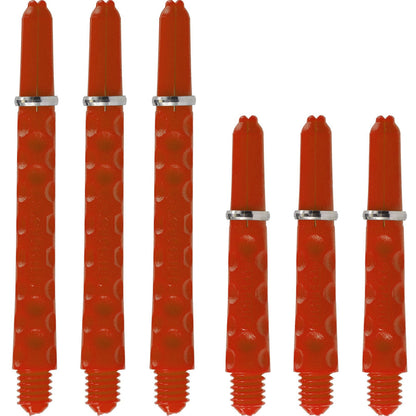 Harrows Dimplex Shafts
Dart Stems - with Rings - Fire Red