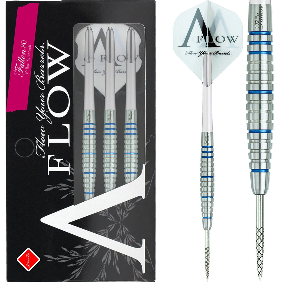 Dynasty Darts - Fallon 80 - Pink Label - Steel Tip - Fallon Sherrock - 21g