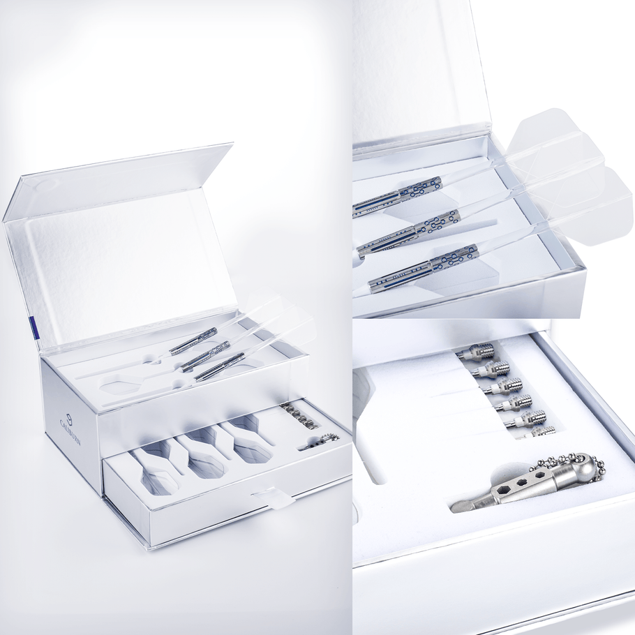 Caliburn Starships Darts
Steel Tip - 95% Tungsten - Demeter - 23g